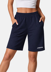 Bermuda Eco Fem Azul Oscura