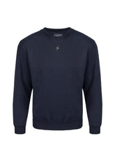 Buzo Valle 26 Cuello Redondo Azul Oscuro