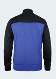 Chaqueta Deportiva Salah Negro Azul Rey