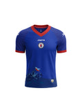 Camiseta Infantil Azul fan de la Selección Nacional de Fútbol de Haití 2026