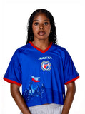 Camiseta oversize Azul fan de la Selección Nacional de Fútbol de Haití 2026