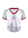 PRE-VENTA Camiseta oversize blanca fan de la Selección Nacional de Fútbol de Haití 2026