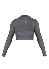 Crop Top Manga Larga Varios