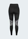 Leggings Modelo 2 Negro Gris