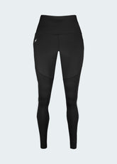 Leggings Con Bolsillo Negro Gris Claro