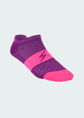 Media talonera Morado Fucsia Neón