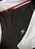 Camiseta Polo NIK Negro Blanco