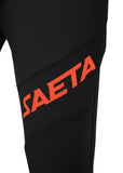 Pantalón Invictus Step Negro Naranja