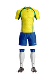 Uniforme Mundial Amarillo Azul Rey Verde