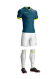 Uniforme Mundial Azul Petróleo Amarillo