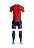 Uniforme Mundial Azul Oscuro Rojo Amarillo