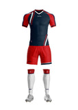 Uniforme Neo Classic Rojo Azul Oscuro