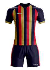 Uniforme Retro 25 Azul Oscuro Amarillo