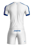 Uniforme Retro 25 Blanco Azul Rey