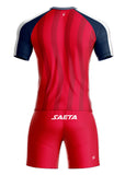 Uniforme Retro 25 Rojo Azul Oscuro