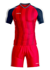 Uniforme Retro 25 Rojo Azul Oscuro