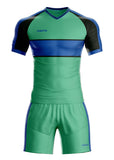 Uniforme Retro 25 Verde Claro Negro