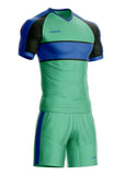 Uniforme Retro 25 Verde Claro Negro