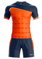 Uniforme Training Impacto A 25 Naranja Azul Oscuro