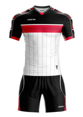 Uniforme Impacto A 25 Blanco Negro Rojo