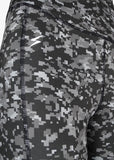 Short en Lycra Gris Camuflado