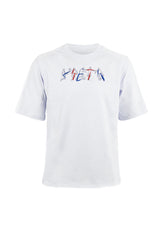 Camiseta Algodón Oversize 82 Blanca