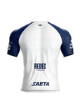 Camiseta Club Saeta 25 Blanco Azul Oscuro