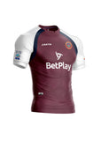 Camiseta Club Saeta 25 Vinotinto Blanco