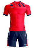 Uniforme Training Impacto A 25 Rojo Azul Oscuro