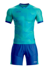 Uniforme Training Impacto A 25 Menta Azul Rey