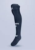 Medias Fútbol 1 Par Azul Oscuro Blanco, Niño