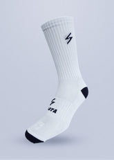 Medias Tobilleras Blanco Negro