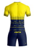 Uniforme Retro 25 Amarillo Azul Oscuro