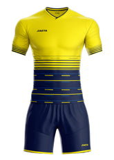 Uniforme Retro 25 Amarillo Azul Oscuro