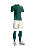 Uniforme Mundial Verde Esmeralda Beige