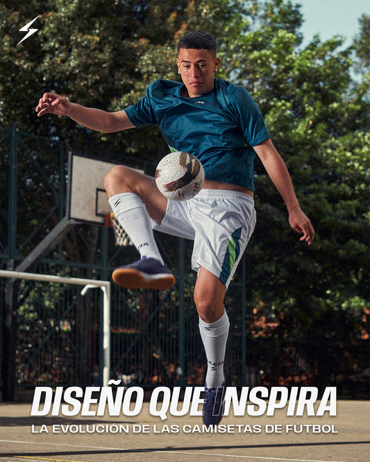El diseño que inspira: La evolución de las camisetas de fútbol