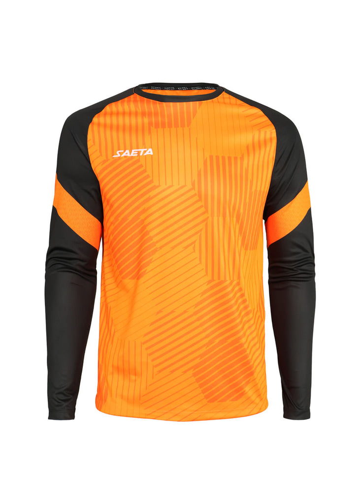 Buzo Arquero Naranja Neón Negro – Saeta Sport