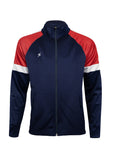 Chaqueta Kairo Dual Azul Oscuro Blanco Rojo