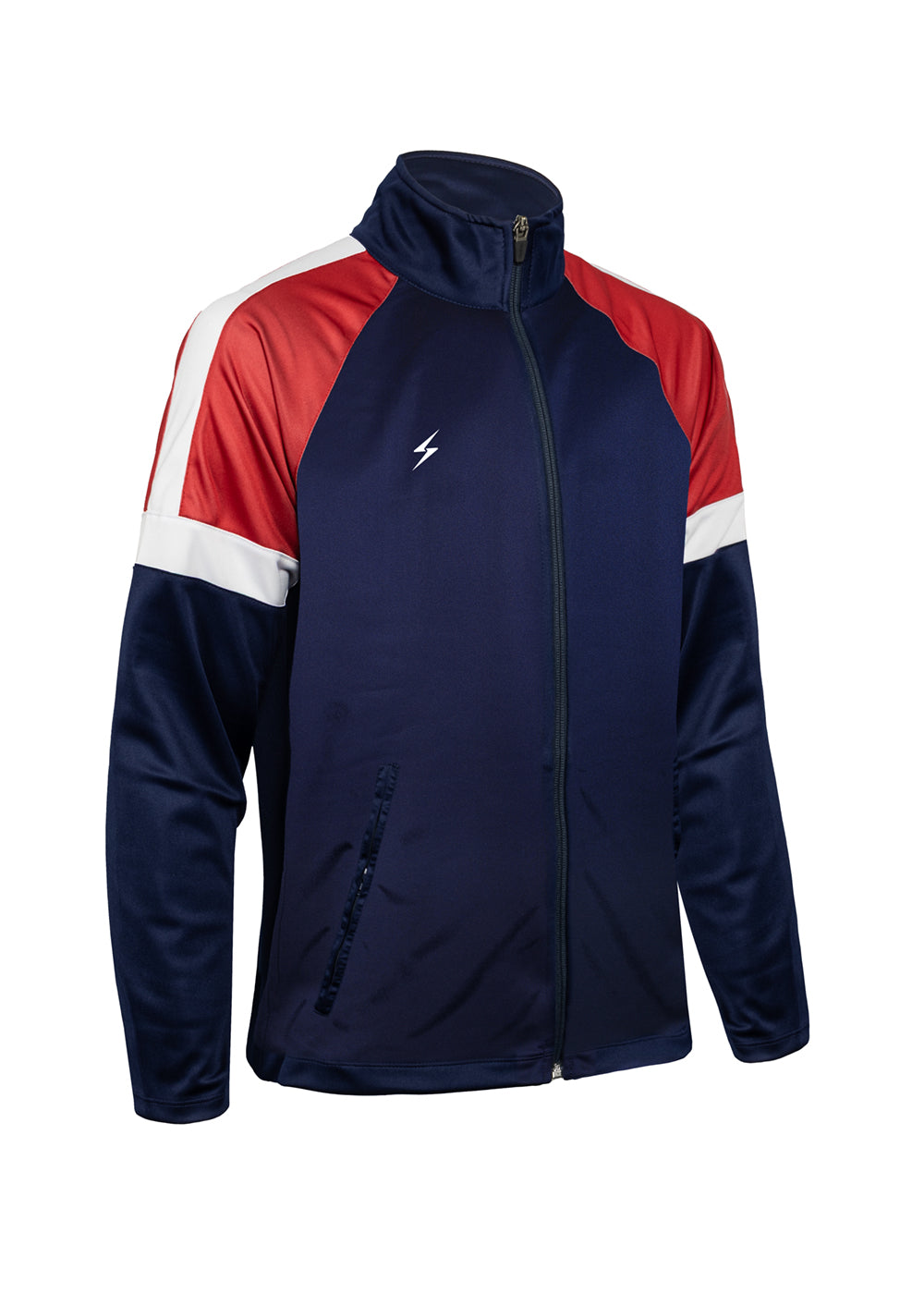Chaqueta Kairo Dual Azul Oscuro Blanco Rojo