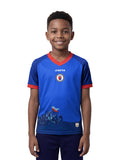 Camiseta Infantil Azul fan de la Selección Nacional de Fútbol de Haití 2026