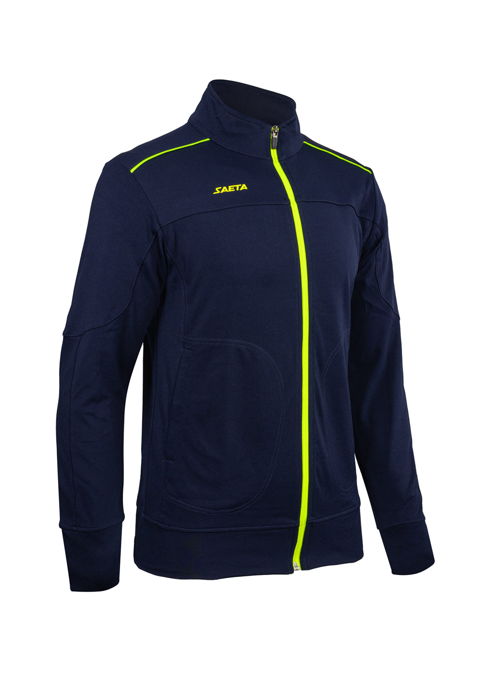 Chaqueta Ziggor Poli Azul Oscuro Neón