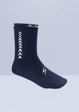 Medias Tobilleras 1 Par Antideslizante Azul Oscuro Blanco