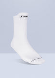 Medias Tobilleras 1 Par Blanco Gris