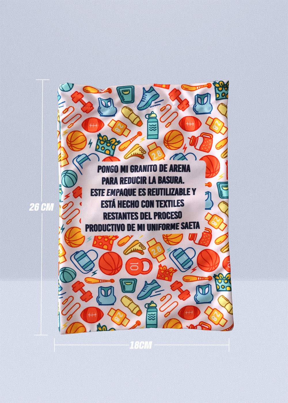 Tula Minibag Deportiva 18 x 26
