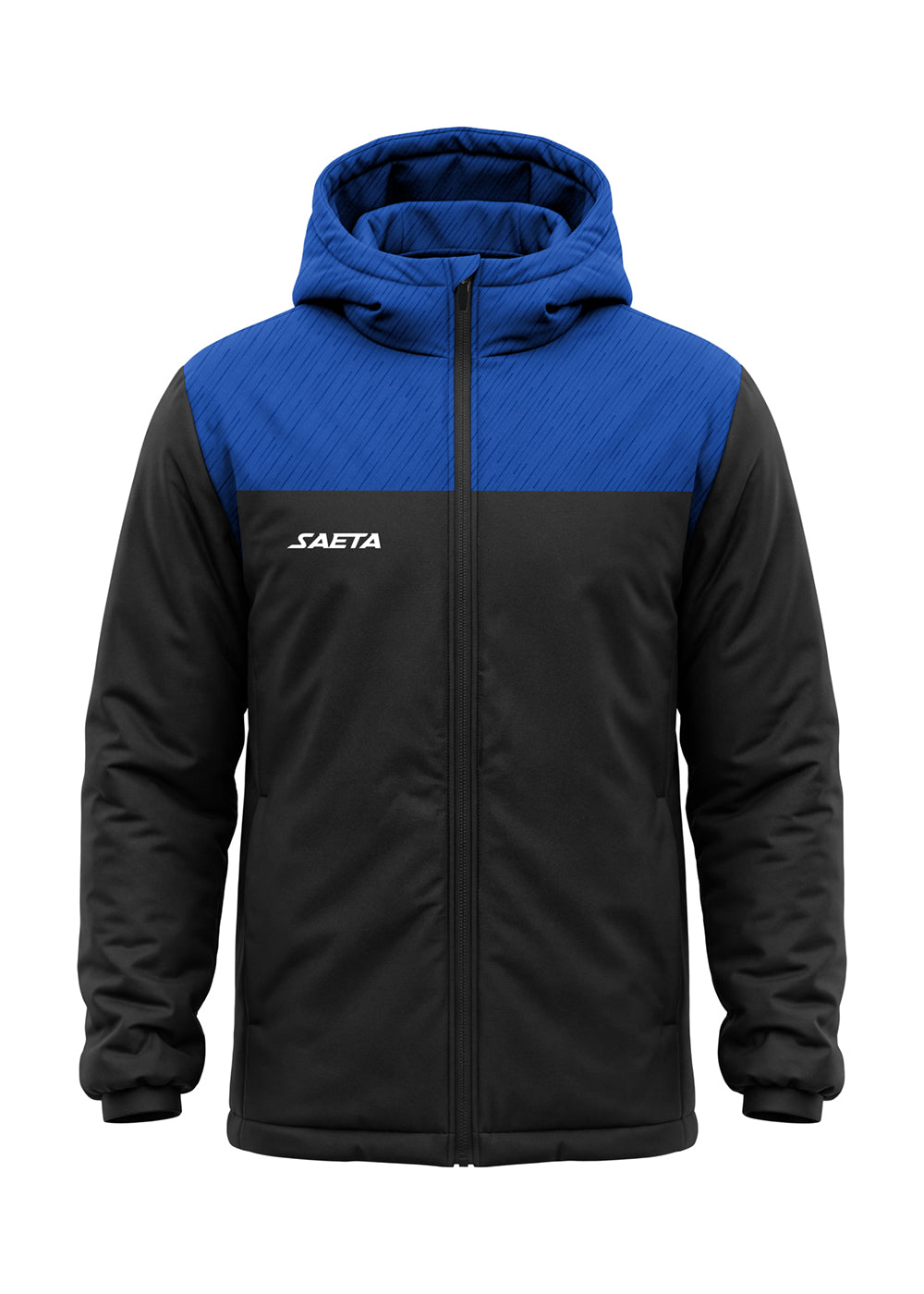Chaquetón Ovejero Faena Negro Azul Rey