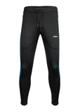 Pantalón Kairo Dual Negro Azul Turquesa