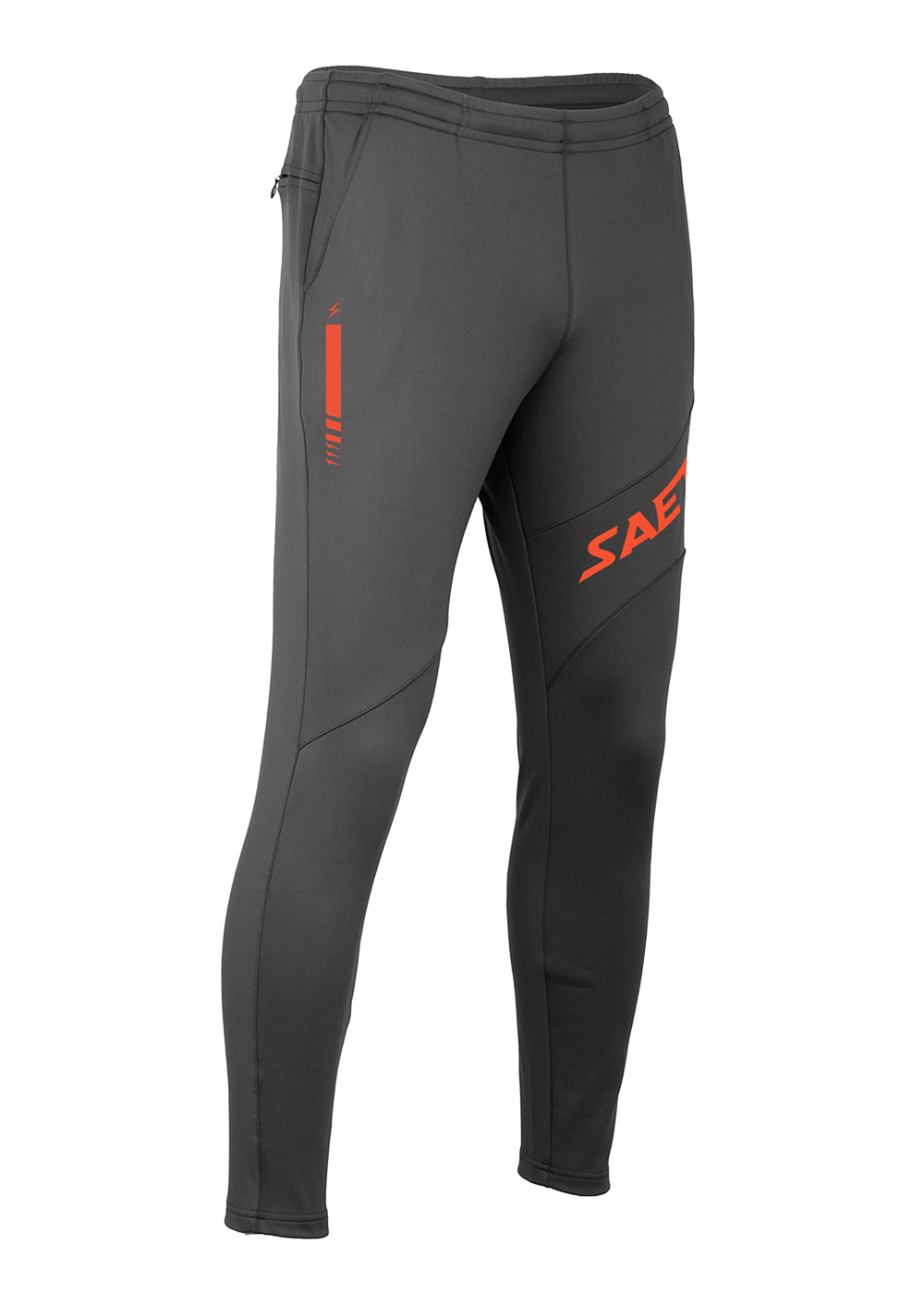 Pantalón Invictus Step Gris Oscuro Naranja