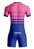 Uniforme Retro 25 Rosado Azul
