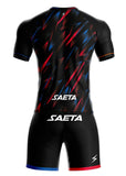 Uniforme Training Impacto Negro Azul Rojo