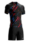 Uniforme Training Impacto Negro Azul Rojo